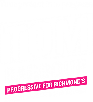 Tom RVA CA - Stamp - White - Protest and